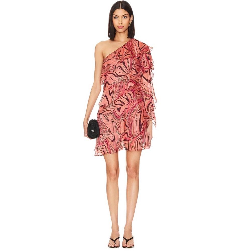 MISA Los Ángeles Selena Dress in Feeling Groovy size Medium NWT Slip on dress